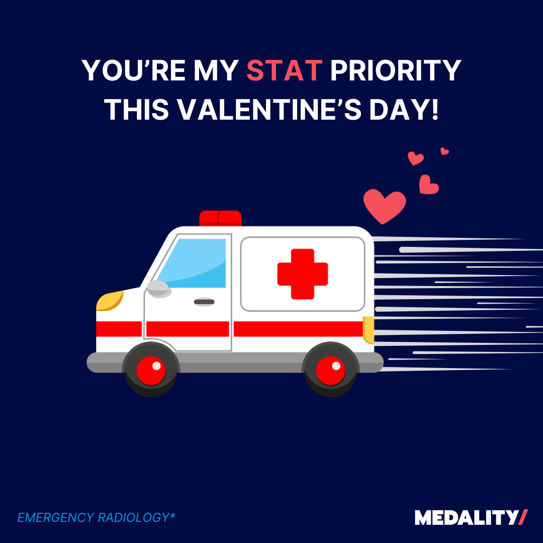 Emergency Radiology Valentine Card