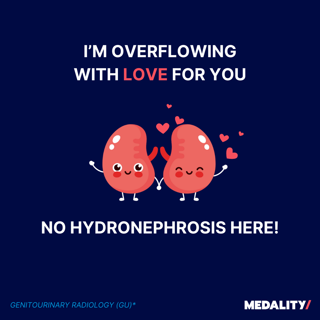 Genitourinary Radiology Valentine Card
