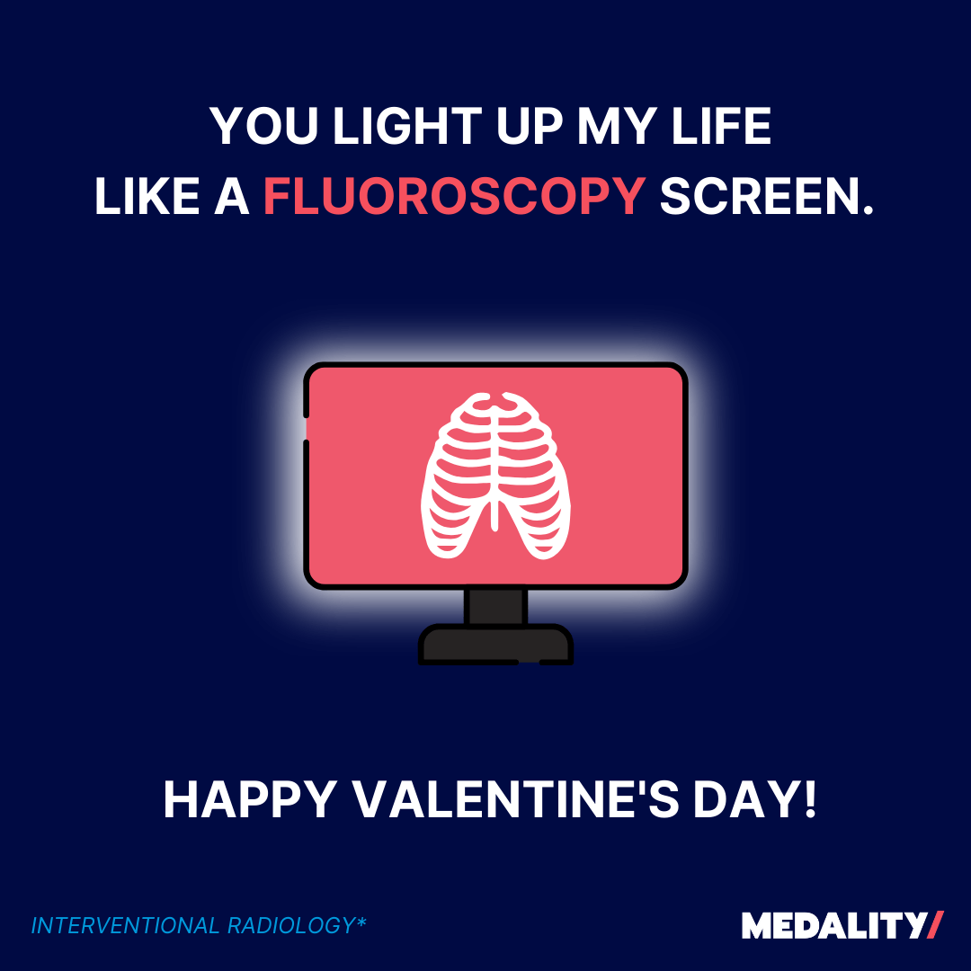 Interventional Radiology Valentine Card