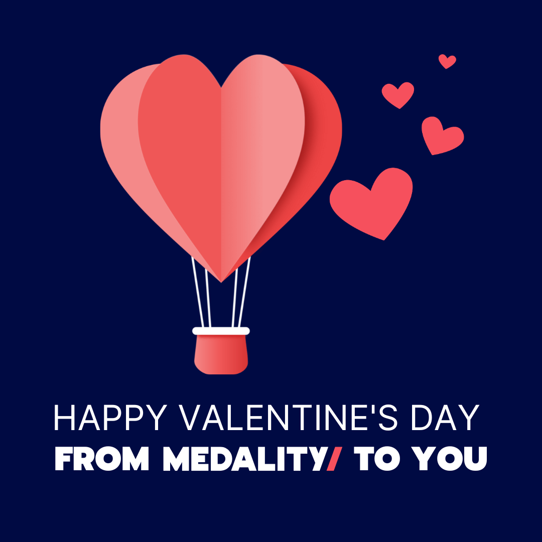 Medality Valentine Card