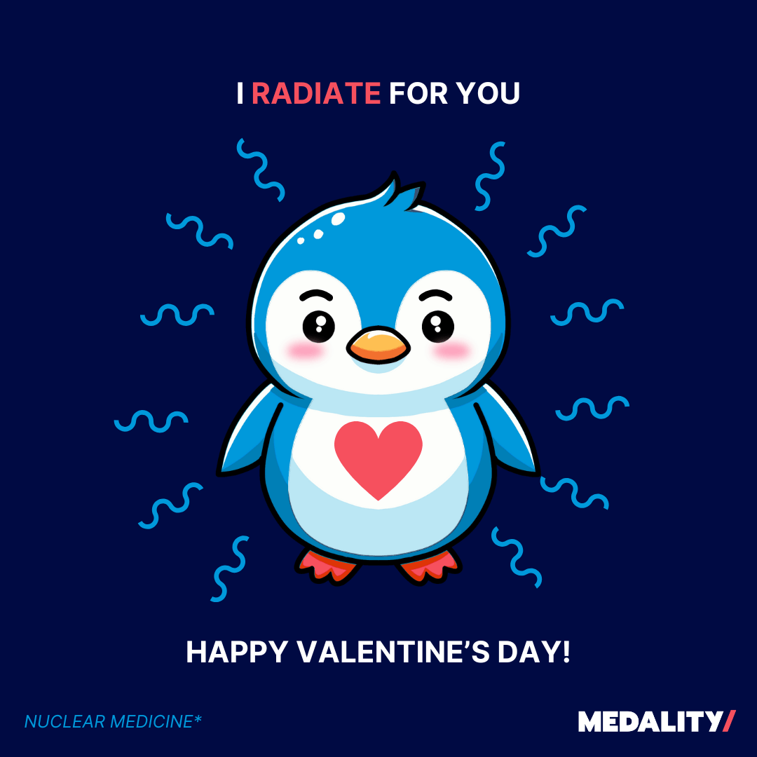 Nuclear Medicine Valentine Card