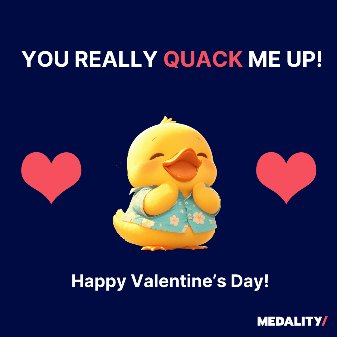 Quack Me Up Valentine Card